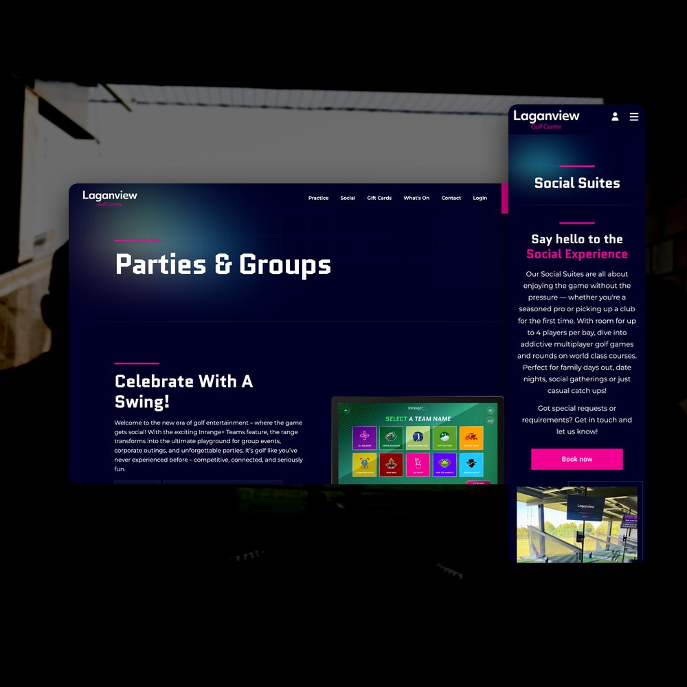 The Laganview parties and groups page for social bays