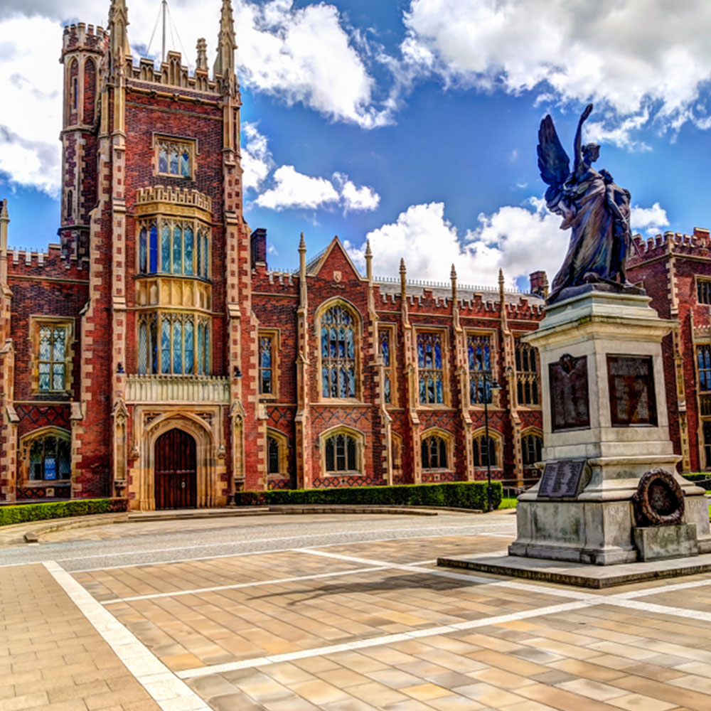 The Lanyon Building at Queen’s University Belfast